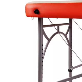 Aluminijasta masažna miza inSPORTline Tamati 2-delna - rjava