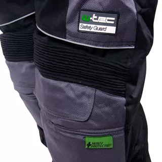Moto hlače W-TEC Foibos TWG-102 - črna-siva