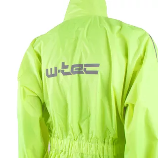 Moto dežna jakna W-TEC Rainy - fluo rumena