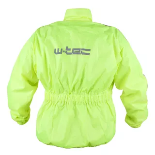 Moto dežna jakna W-TEC Rainy - fluo rumena