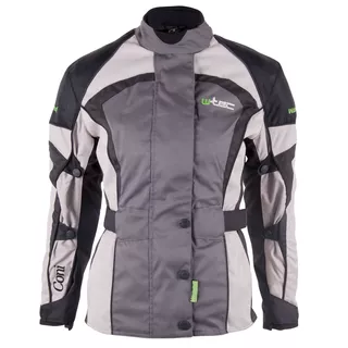 Ženska Moto Jakna W-TEC Coni - siva - siva