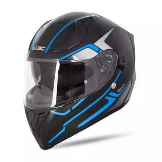 Integralna čelada W-TEC Vesco - Glossy Black-Blue