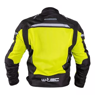 Moška poletna moto jakna W-TEC Saigair - Fluo Rumena-Siva