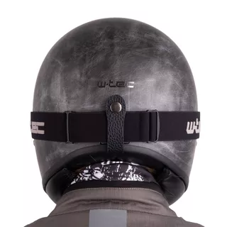 Moto čelada W-TEC Retron - Rusty Grey