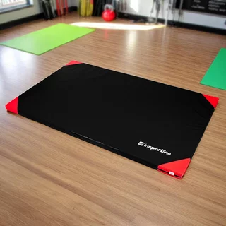 Gimnastična blazina inSPORTline Gabyk T90 200x120x6 cm - črna