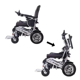 Električni invalidski voziček inSPORTline Hawkie Basic II 500W - srebrna