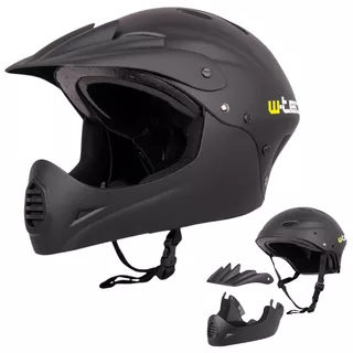 Downhill čelada W-TEC Campanero Matt Black