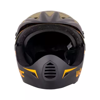 Downhill čelada W-TEC Campanero - zelena mat