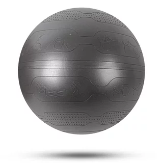 Gimnastična žoga inSPORTline Stretch Ball 55 cm - črna