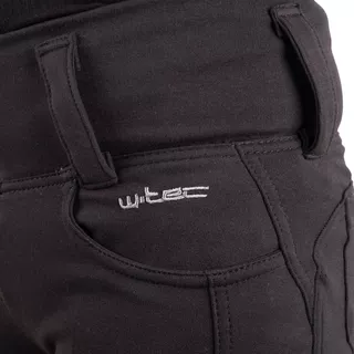 Ženske moto pajkice W-TEC Wombutta - črna