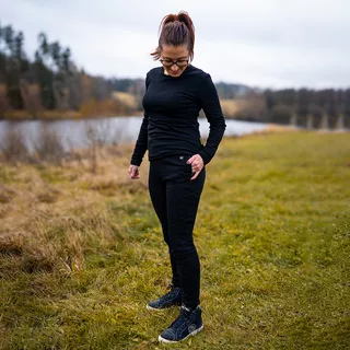 Ženske ogrevane hlače W-TEC  Insupants Lady - črna