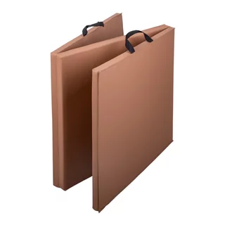 Zložljiva gimnastična blazina inSPORTline Trifold 195x90x5 cm - rdeča