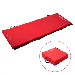 Zložljiva gimnastična blazina inSPORTline Trifold 180x60x5 cm - rdeča