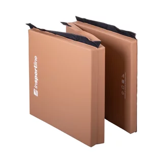 Zložljiva gimnastična blazina inSPORTline Trifold 180x60x5 cm - rdeča
