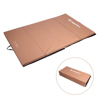 Zložljiva gimnastična podloga inSPORTline Kvadfold 200x120x5 cm - rdeča