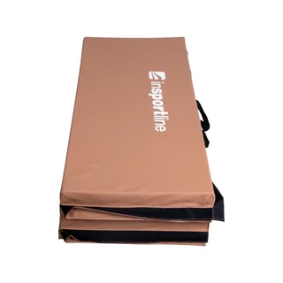 Zložljiva gimnastična podloga inSPORTline Kvadfold 200x120x5 cm - rdeča