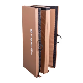 Zložljiva gimnastična podloga inSPORTline Kvadfold 200x120x5 cm - rdeča