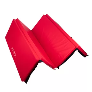 Zložljiva gimnastična podloga inSPORTline Kvadfold 200x120x5 cm - rdeča