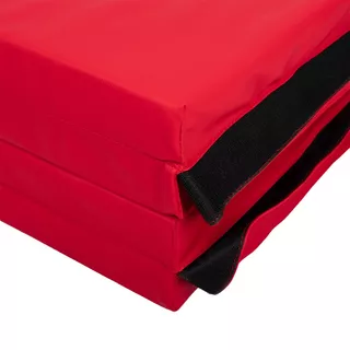 Zložljiva gimnastična podloga inSPORTline Kvadfold 200x120x5 cm - rdeča