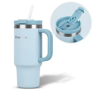 Termo skodelica inSPORTline Natticino 470 ml - modra