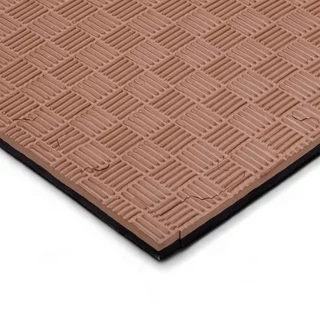 Puzzle tatami podloga inSPORTline Sazegul 100x100x2 cm - rdeče-modra, vzorec 5 črt