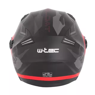 Odprta čelada W-TEC Barcela Vermella