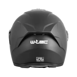 Preklopna čelada W-TEC Benidor - črna lesk