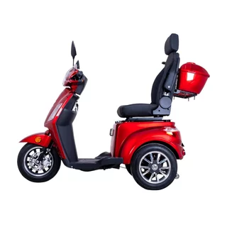 Električni trikolesnik inSPORTline Zorica Deluxe z elektromagnetno zavoro - rjava