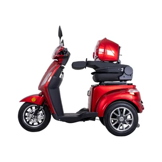 Električni trikolesnik inSPORTline Zorica Deluxe z elektromagnetno zavoro - rjava
