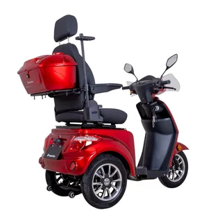 Električni trikolesnik inSPORTline Zorica Deluxe z elektromagnetno zavoro - rjava