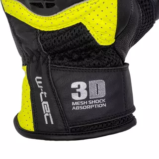 Moto rokavice W-TEC Janstur - črna-fluo
