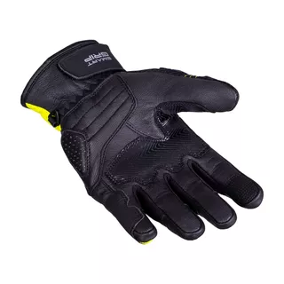 Moto rokavice W-TEC Janstur - črna-fluo