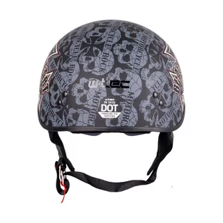 Moto čelada W-TEC Black Heart V535 Cross Skull