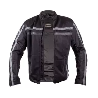 Moto jakna W-TEC Bellvitage Crow - črna-siva