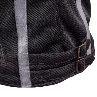 Moto jakna W-TEC Bellvitage Crow - črna-siva