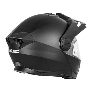 Preklopna enduro čelada W-TEC Biscaia P/J - črna lesk