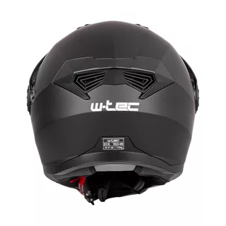 Preklopna enduro čelada W-TEC Biscaia P/J - črna lesk