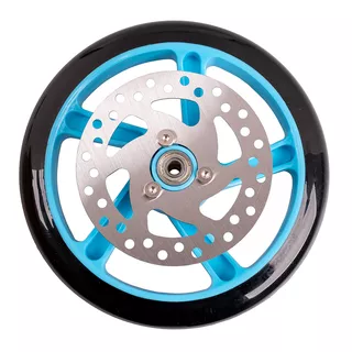 Rezervno kolo z zavornim diskom za skiro Discola 200x30mm - rdeča - modra