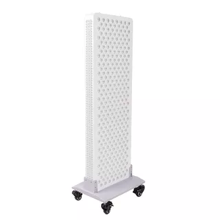 Stojalo z koleščki za LED panel inSPORTline Tugare - bela