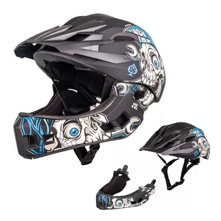 Downhill čelada W-TEC Delgada - Black Heart Mechanic