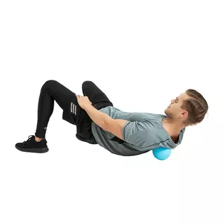 Masažna žogica inSPORTline Thera 12 cm - modra