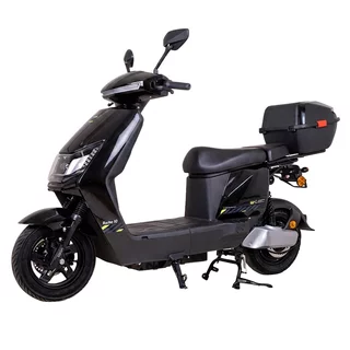 Električni skuter W-TEC Raike II 16'' • do 70 km • 25 km/h • brez vozniškega dovoljenja - črna-srebrna