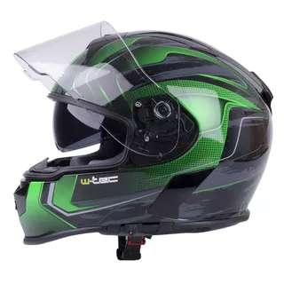 Moto čelada W-TEC V126 - zelena