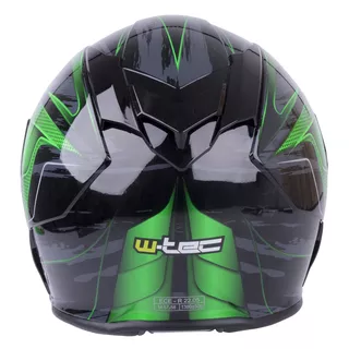 Moto čelada W-TEC V126 - zelena