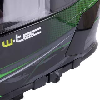 Moto čelada W-TEC V126 - zelena