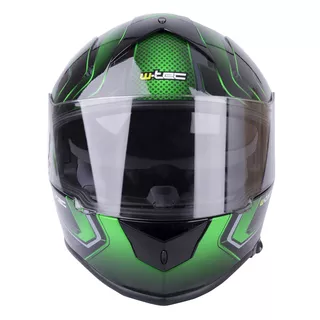 Moto čelada W-TEC V126 - zelena
