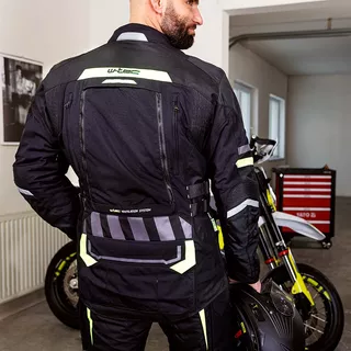 Moto jakna W-TEC Aircross - črna-zlata