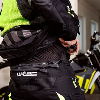 Moto jakna W-TEC Aircross - črna-zlata