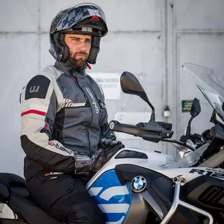 Touring moto jakna W-TEC Excellenta - Thunderstorm Gray