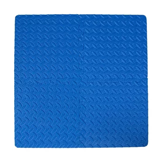 Puzzle podloga inSPORTline Famkin (12 ploščic, 18 robov) - modra